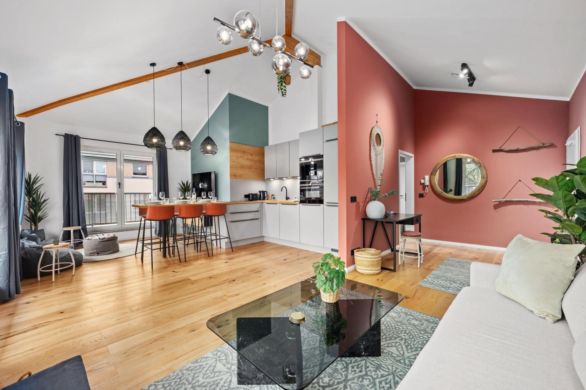 Appartement Edler Wohnraum Schwanenteich-Penthouse Mit Garage, Grill, Kaffeevollautomat, Klima, Lift & Terrasse à Zwickau Extérieur photo